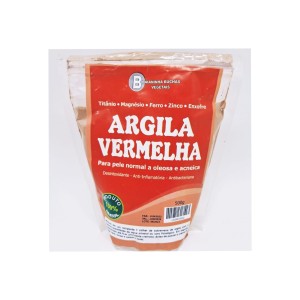 ARGILA VERMELHA EM PÓ 500G